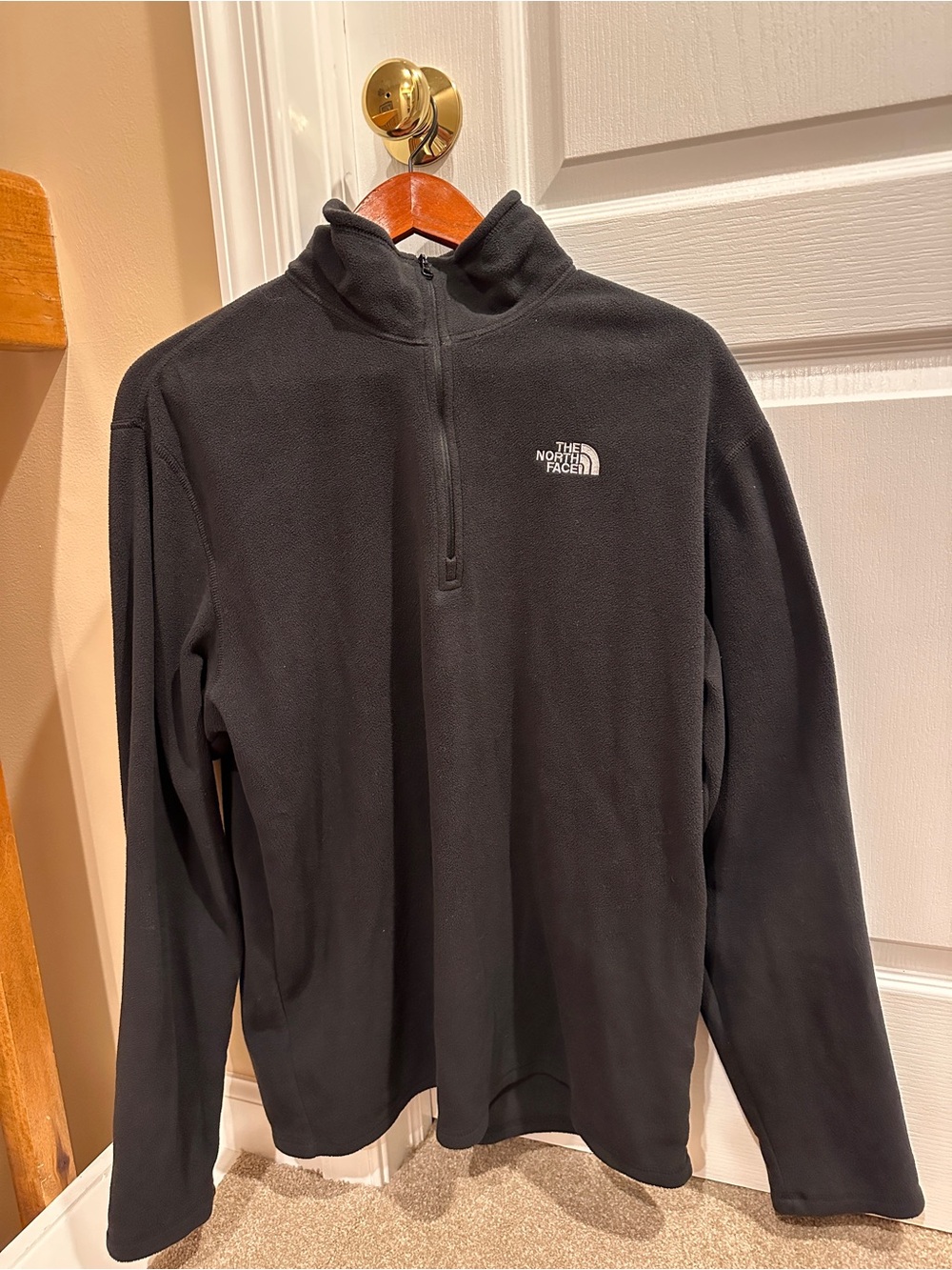 The North Face Black Men’s Half-Zip Fleece Pullover